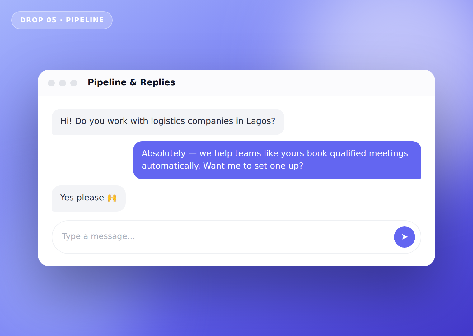 Every reply, answered