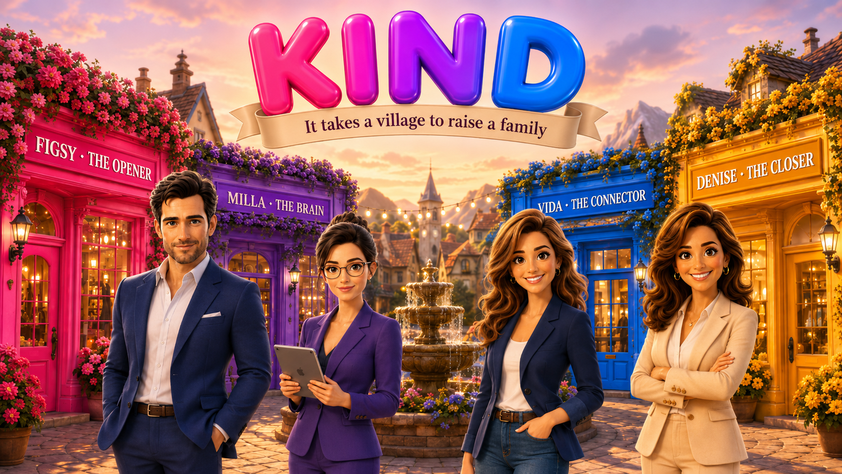 K.I.N.D — It takes a village to raise a family
